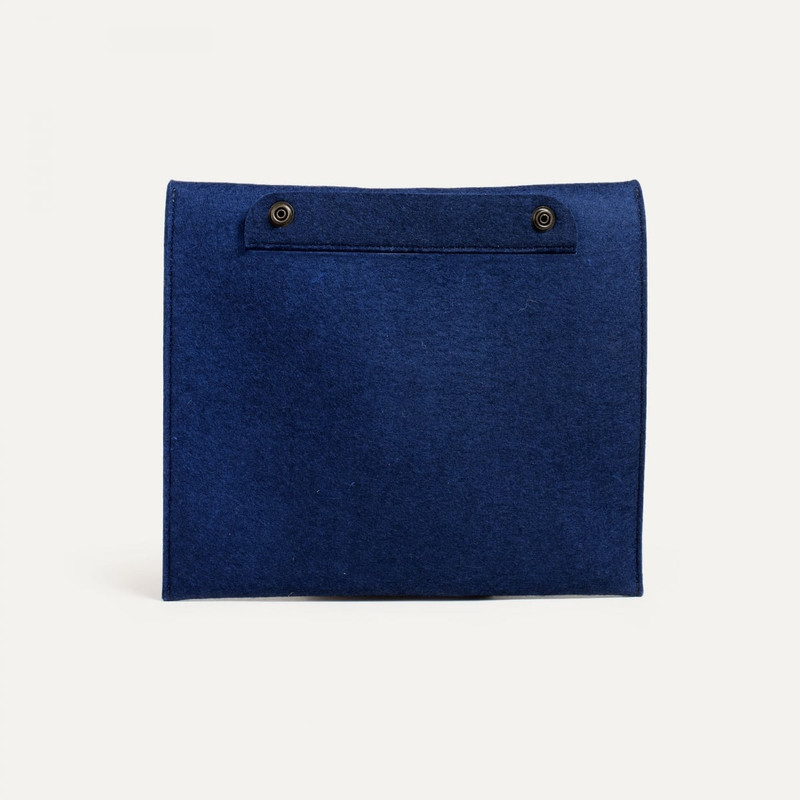 Bleu de Chauffe MIKY IPAD SLEEVE  -  BLUE FELT outlook