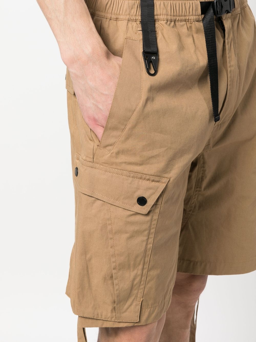 strap-detail cargo shorts - 5
