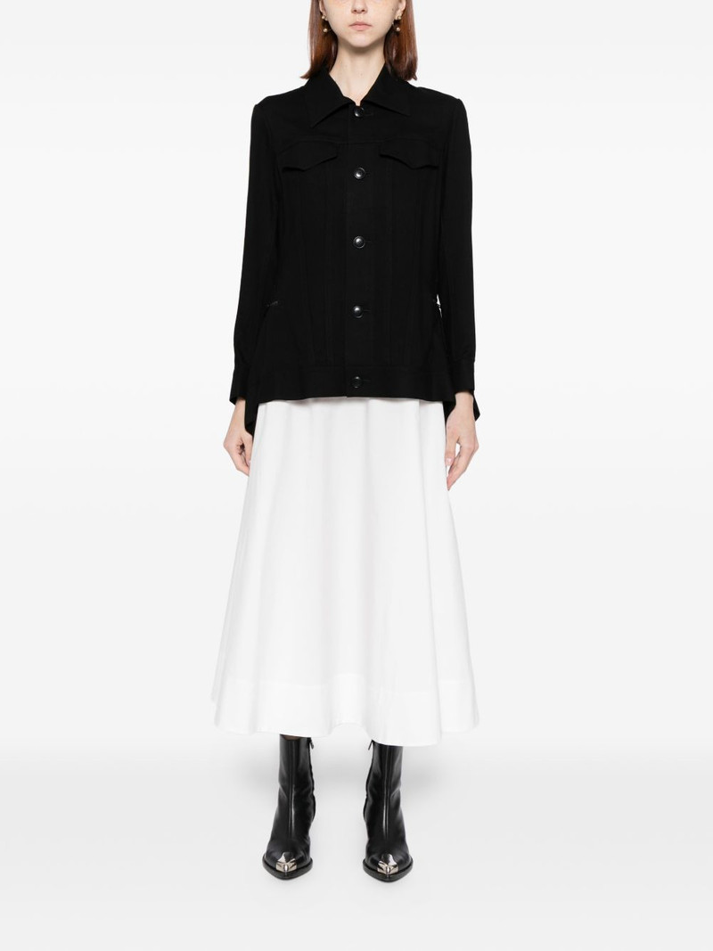 Yohji Yamamoto collared jacket outlook