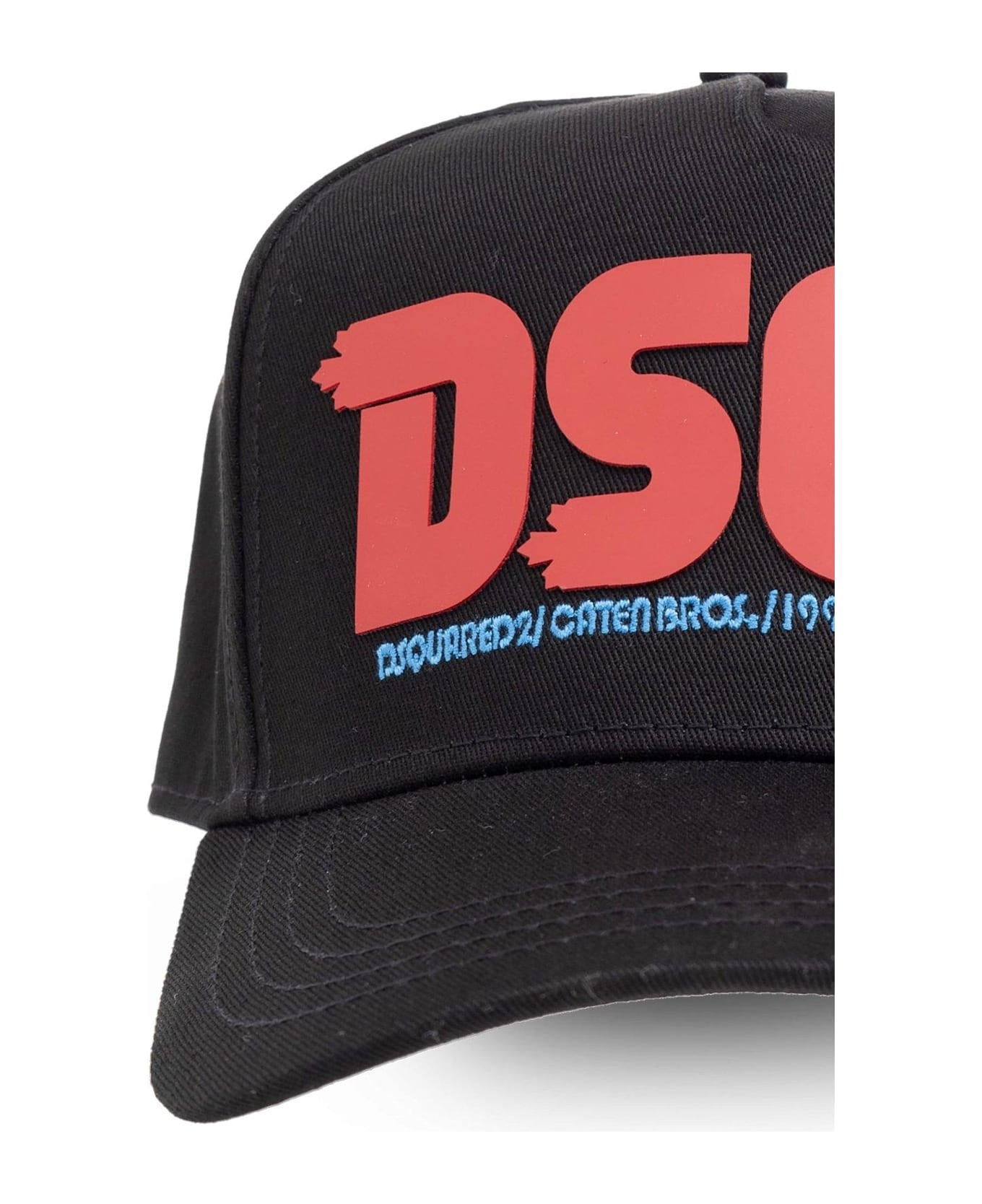 【送料&関税込】Dsquared2 Logo-embroidered Curved Peak Baseb DSQUARED2 Logo Detailed Curved Peak Baseball Cap | italist