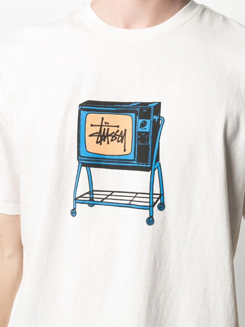 Rolling TV print T-shirt - 5