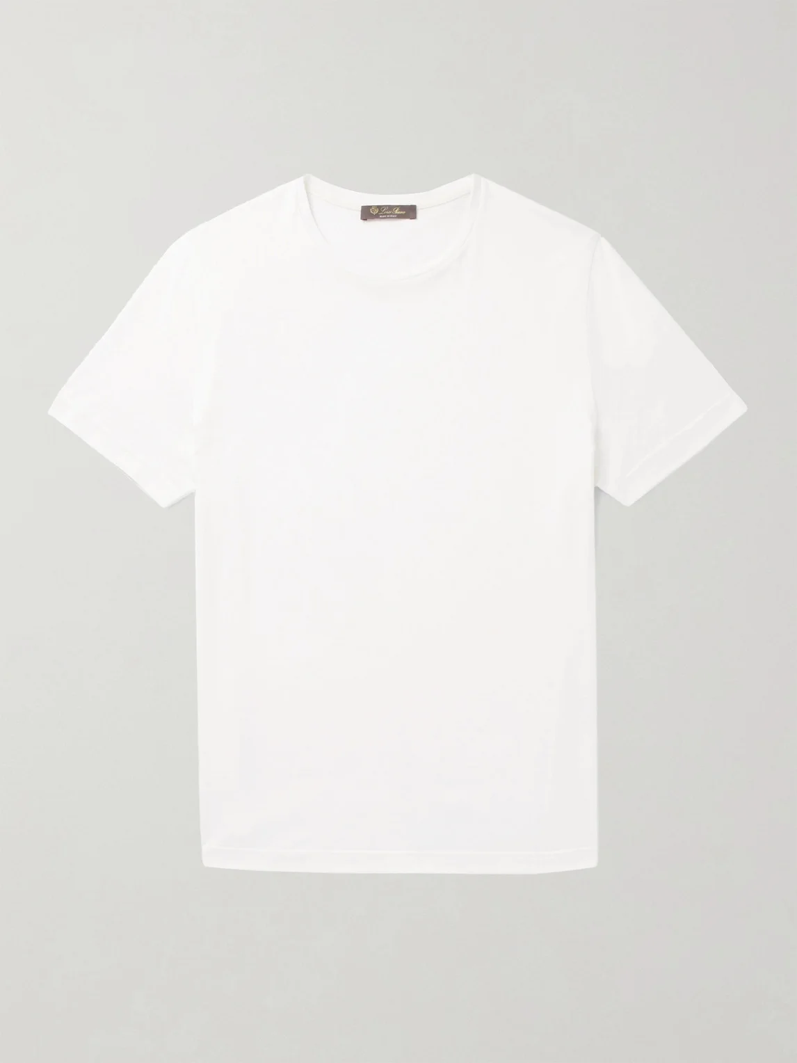 Slim-Fit Silk and Cotton-Blend Jersey T-Shirt - 1