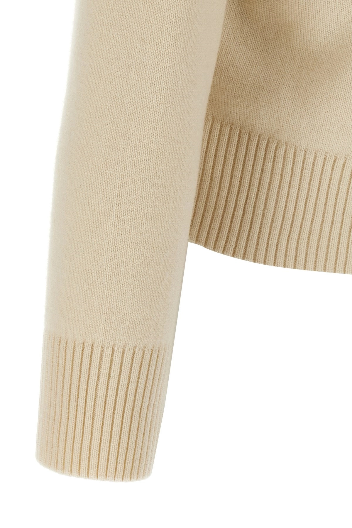 Puff logo patch sweater - 4
