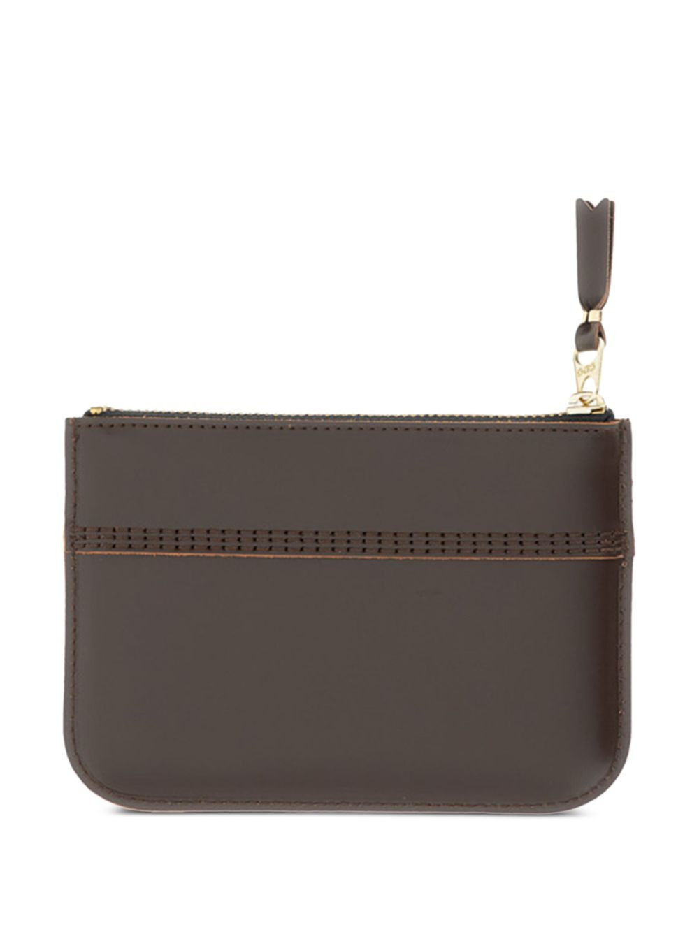 zip-fastening leather card holder - 2