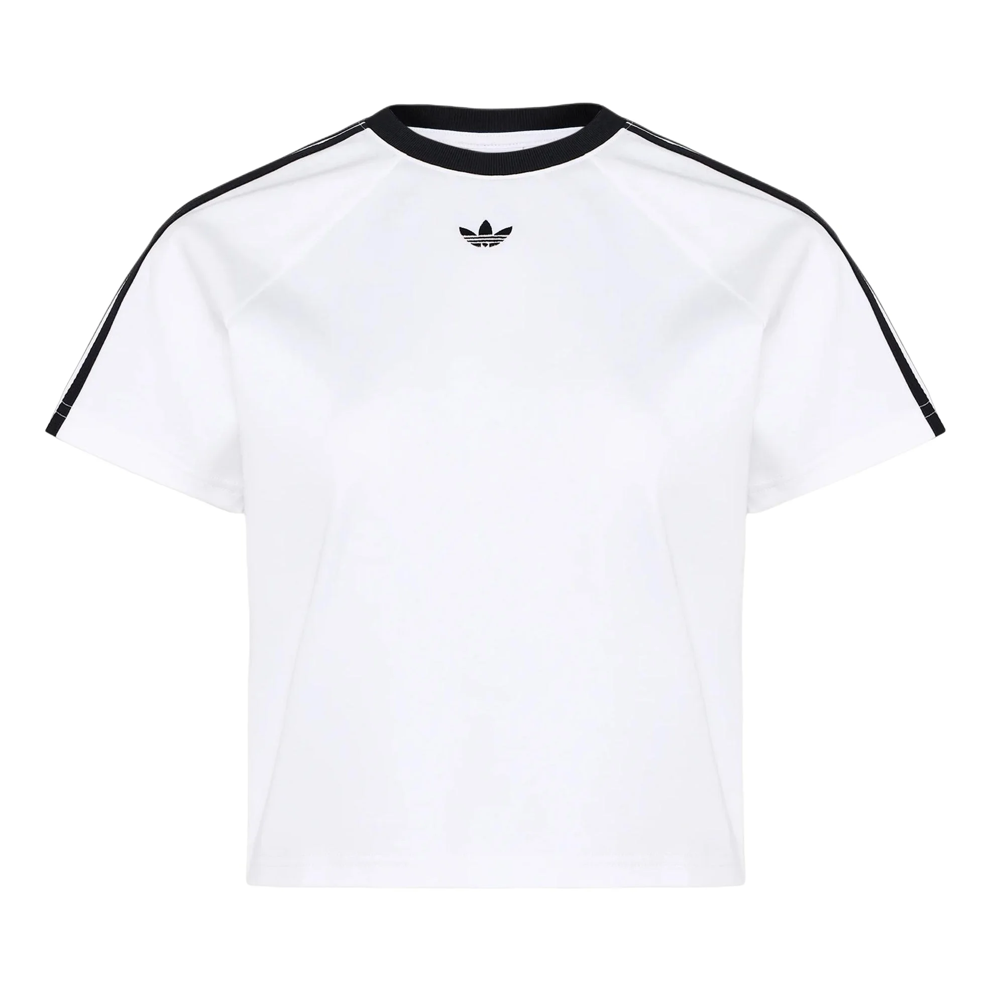 (WMNS) adidas Cali Baby T-Shirt Asia Sizing 'White' KT7793 - 1