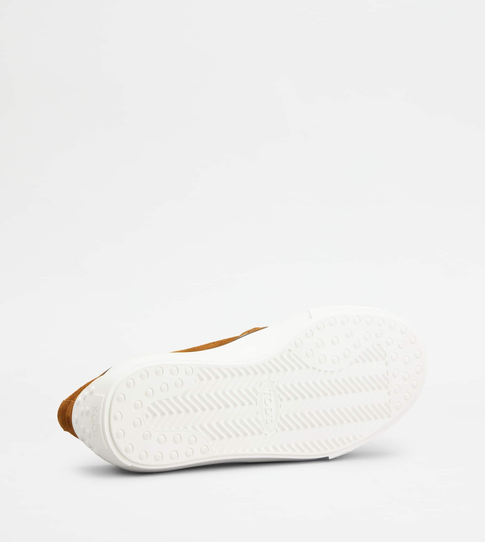 SLIP-ONS IN SUEDE - BROWN - 4