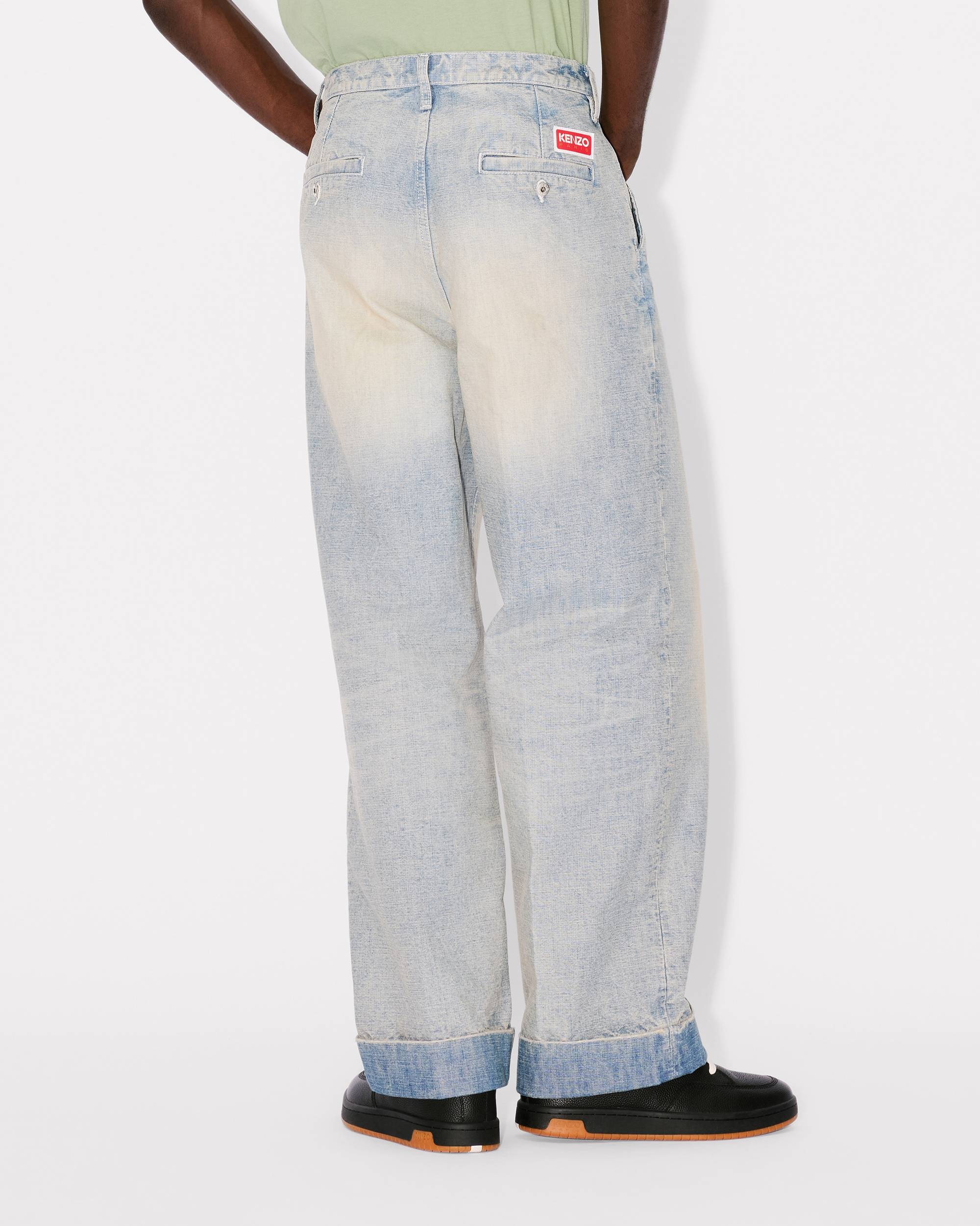 Large straight fit jeans - 5