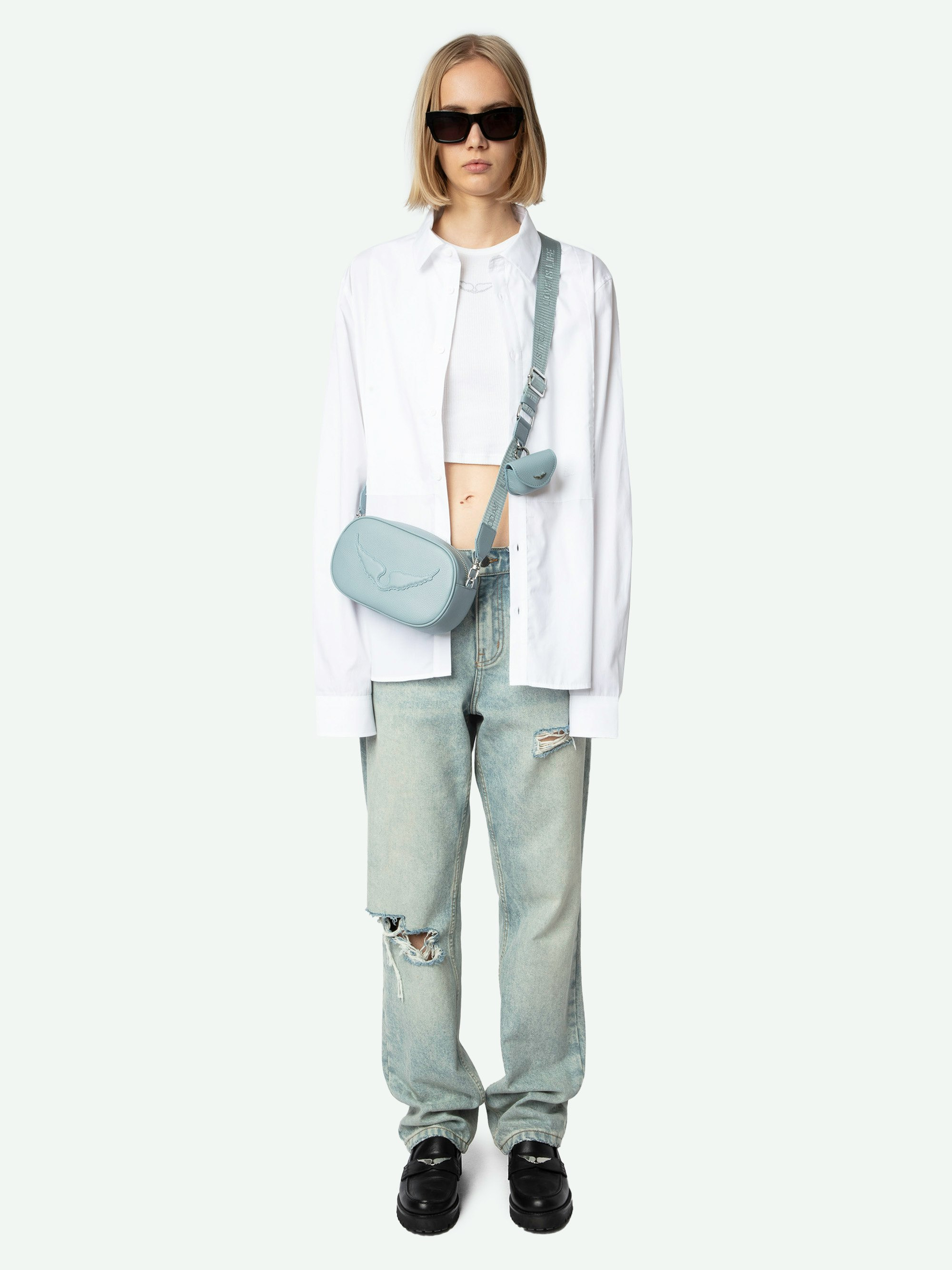 Rock With You Leather Camera Crossbody Bag - 8