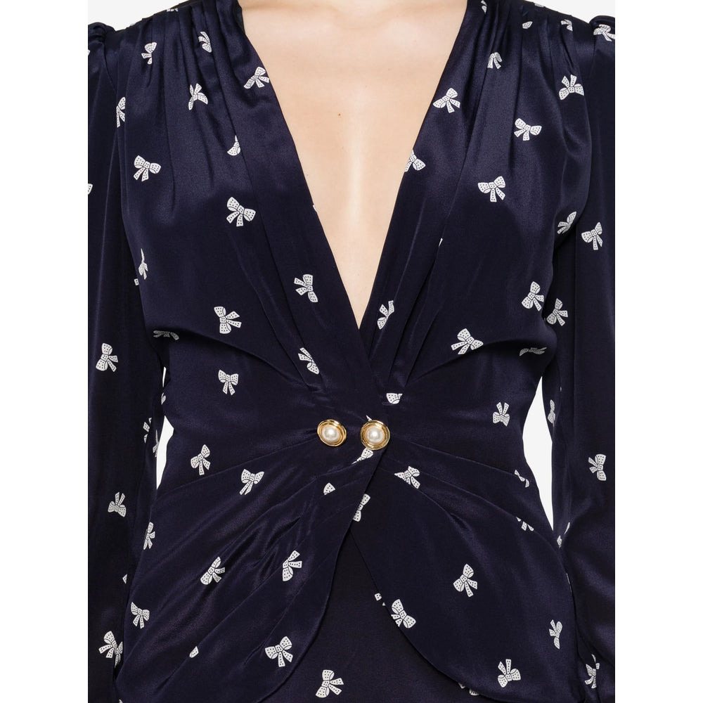 Alessandra Rich Blue Dresses - Day Dresses Women - 2