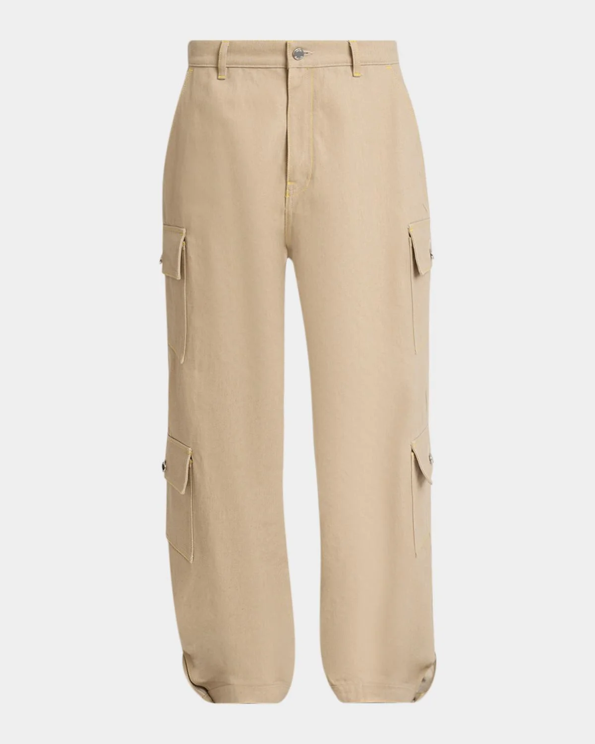 Men's Canvas Relaxed-Fit Cargo Pants - 1