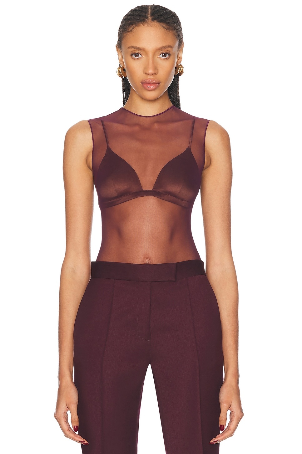 Fine Mesh Bodysuit - 1