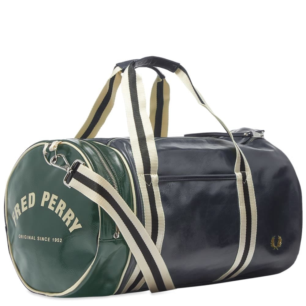 Fred Perry Authentic Colour Block Classic Barrel Bag - 2