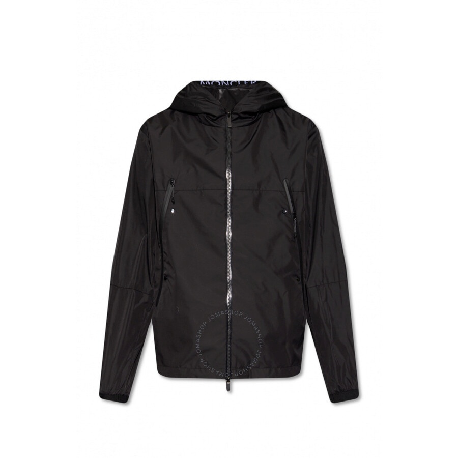 Moncler Men's Black Junichi Hooded Rain Jacket - 6