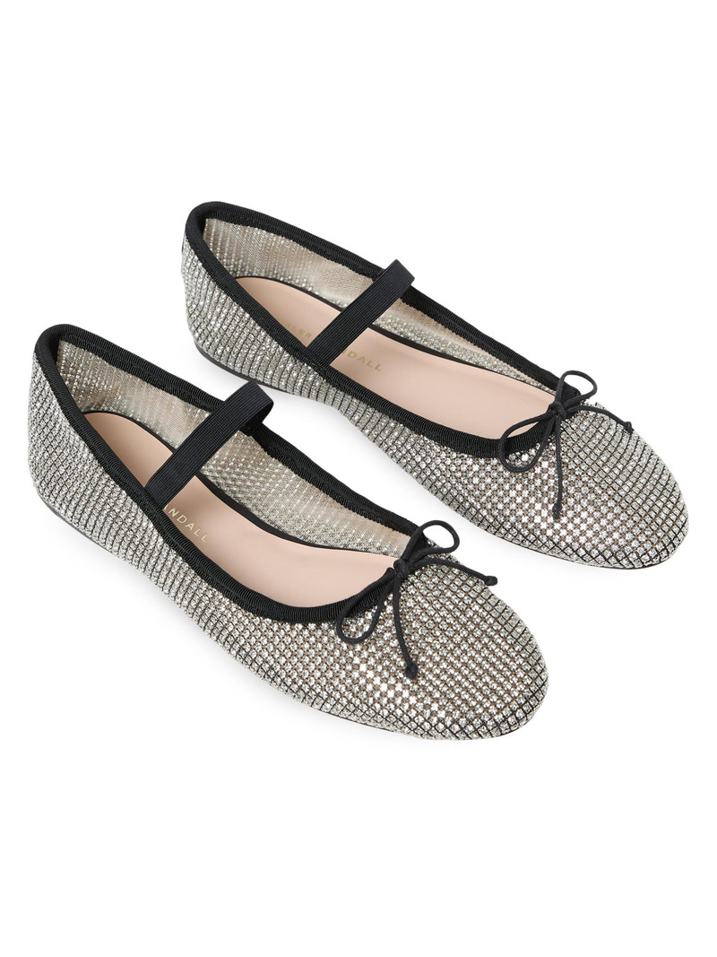Women's Leonie Crystal-Embellished Ballet Flats - Black Crystal 3