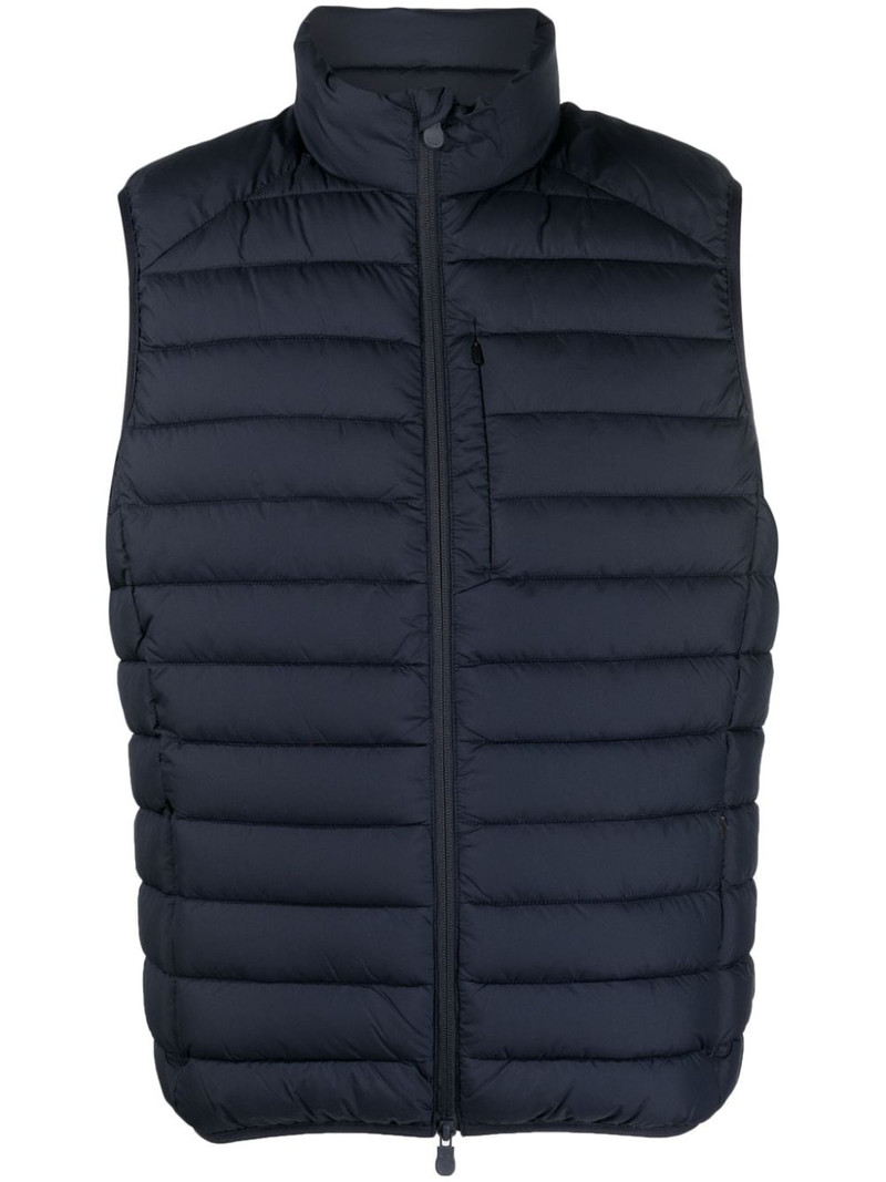 high-neck padded gilet 1