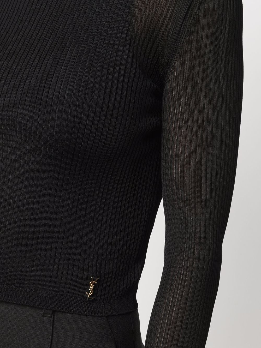 ribbed knit jumper - 5