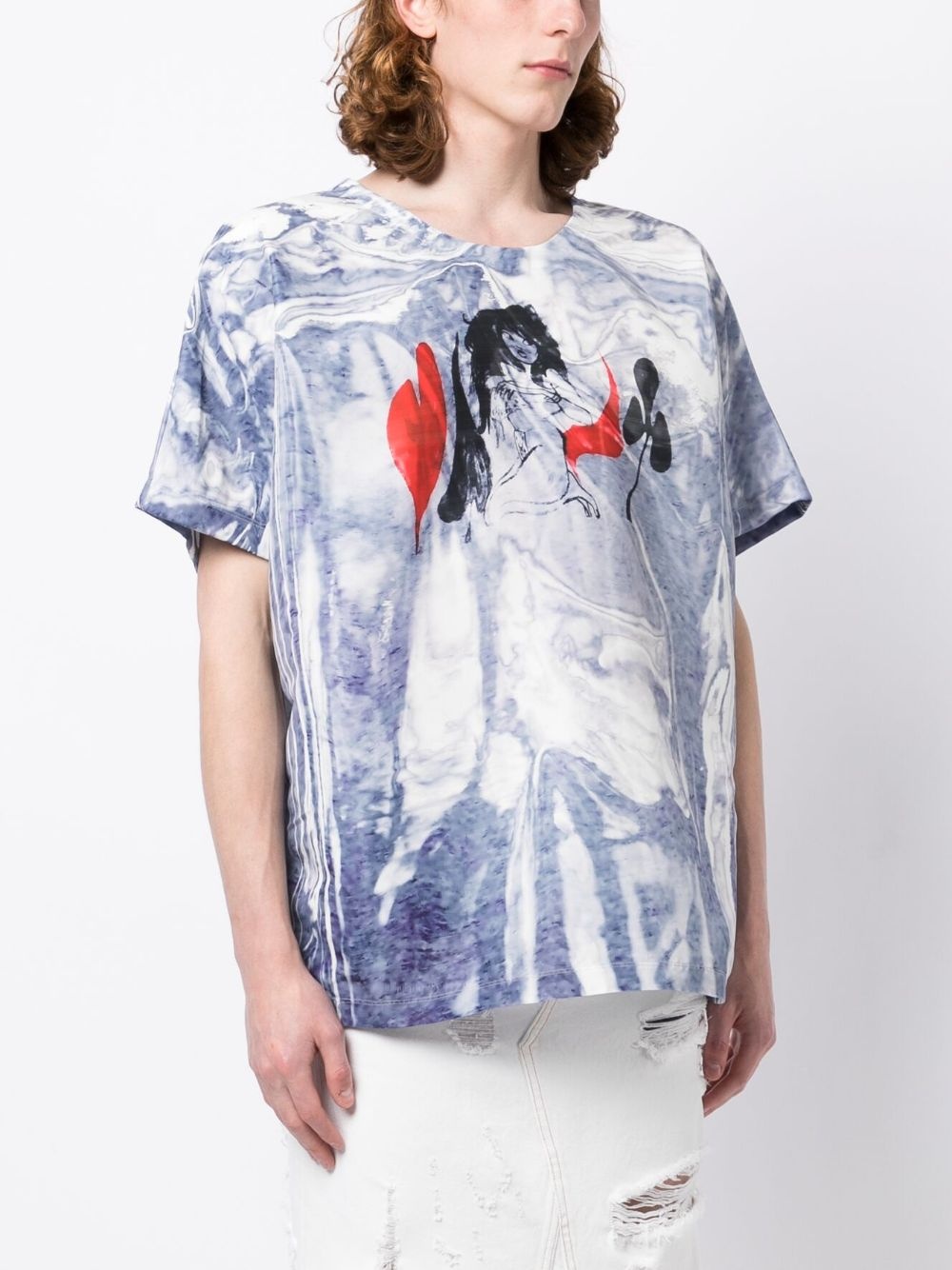 graphic-print cotton T-shirt - 3