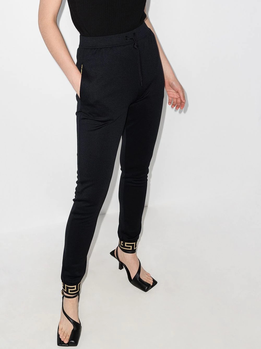 Greca Border track trousers - 2