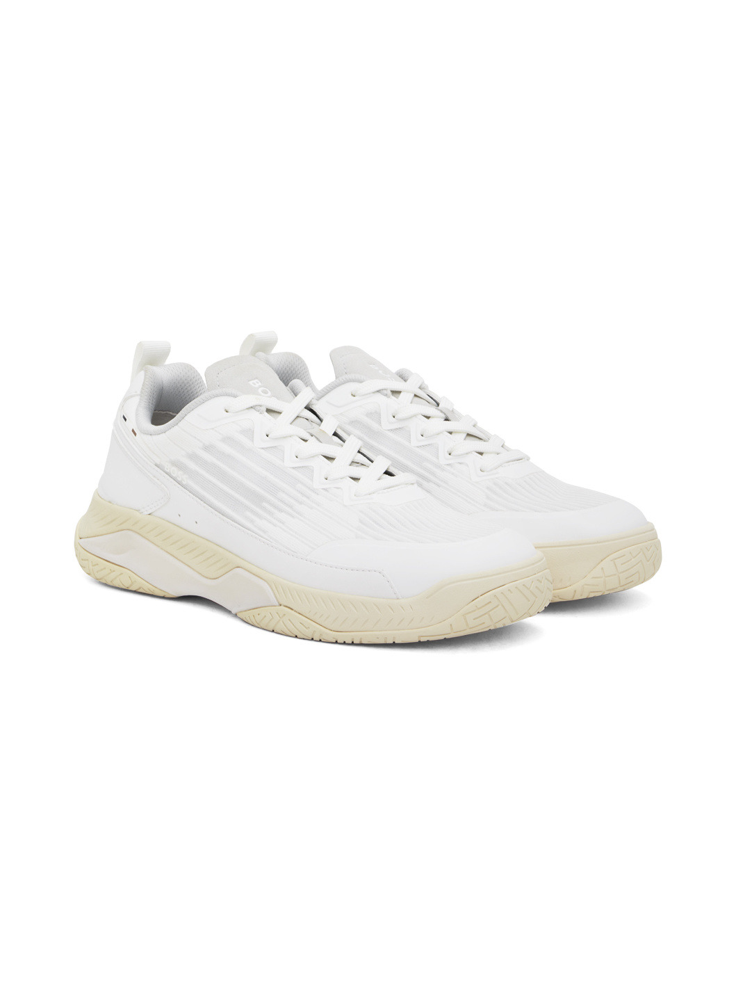 White Courtstride Sneakers - 4
