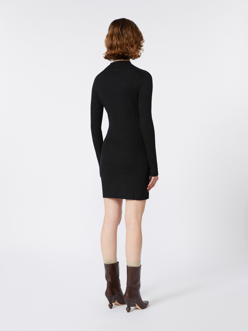 BUONA1234 Wool and lurex dress 4
