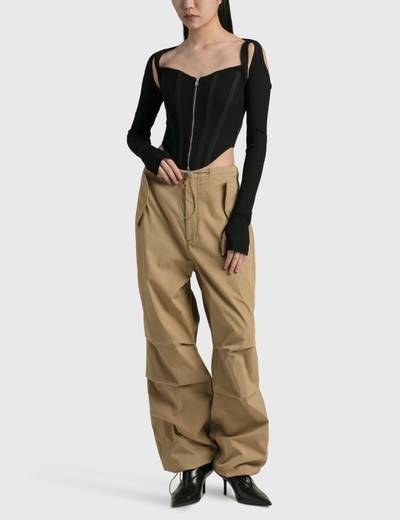 Dion Lee TOGGLE PARACHUTE PANTS outlook