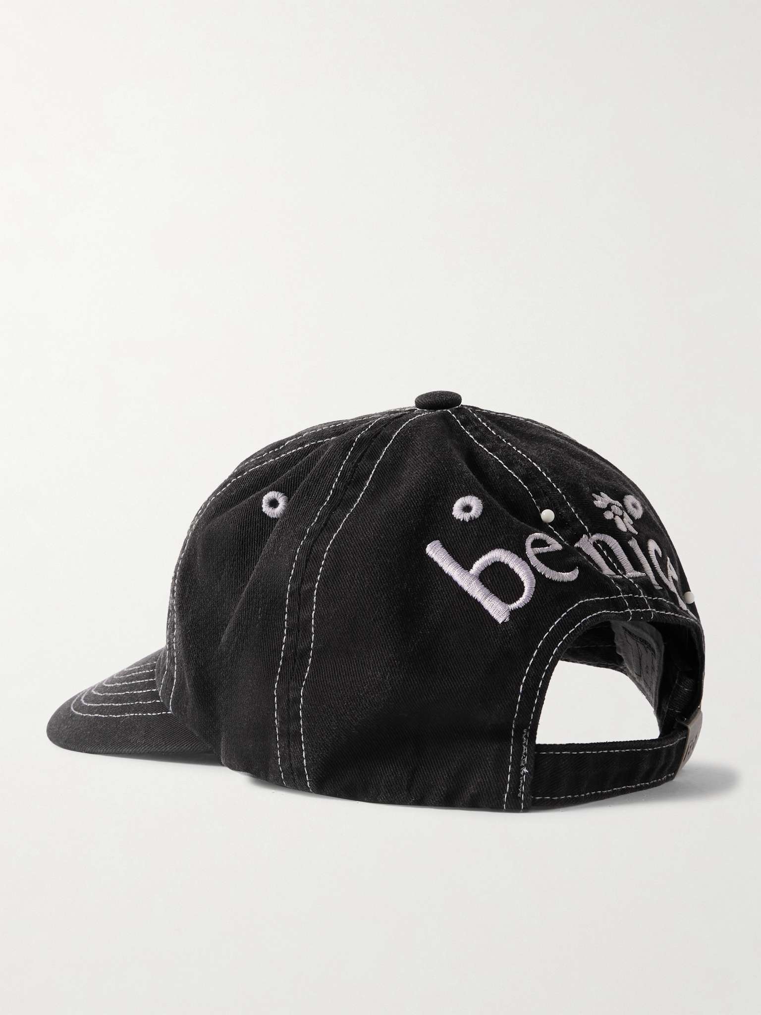 Venice Embroidered Cotton-Twill Baseball Cap - 3