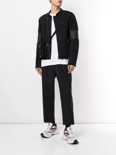 Neil Barrett wide-leg cropped trousers outlook