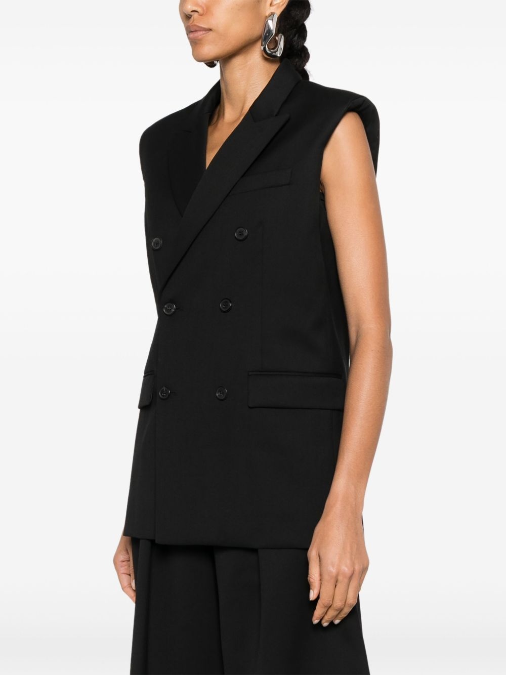 double-breasted gilet - 3