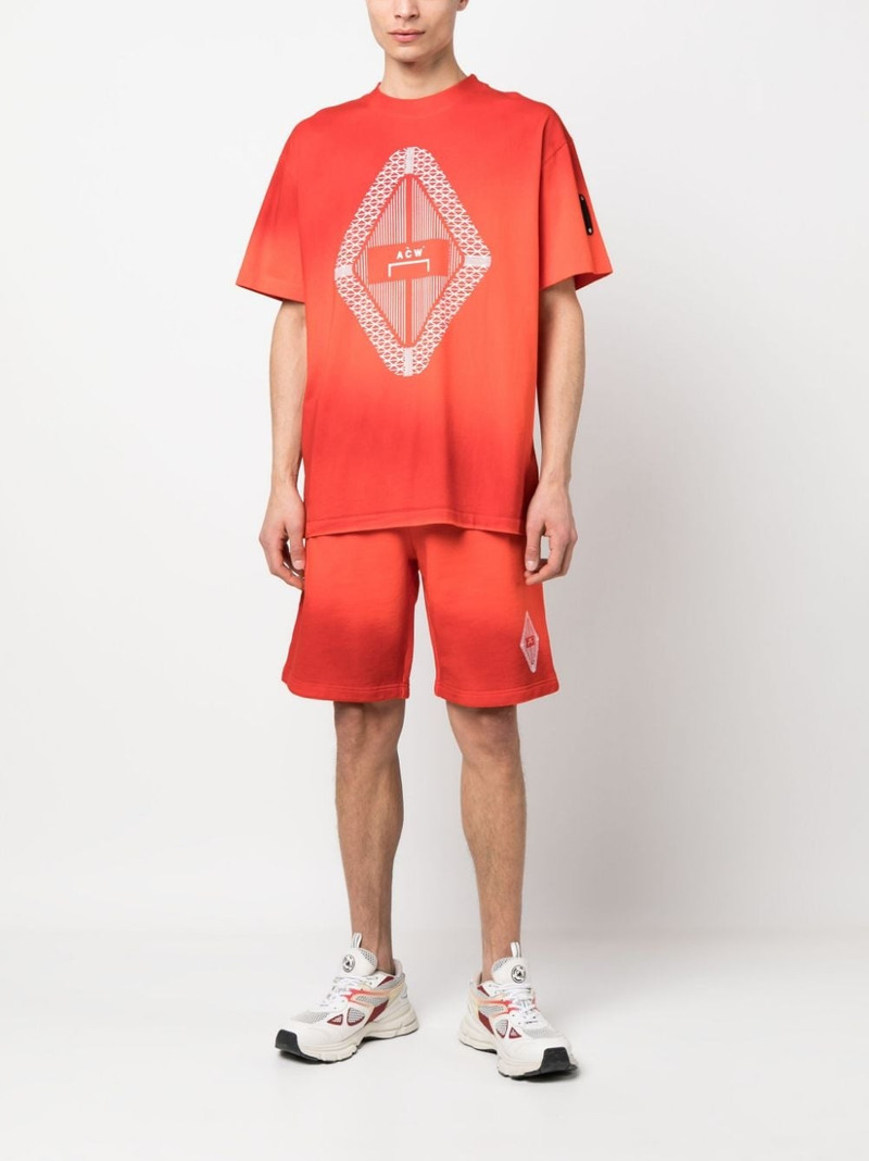 A-COLD-WALL* Gradient logo-print T-shirt outlook
