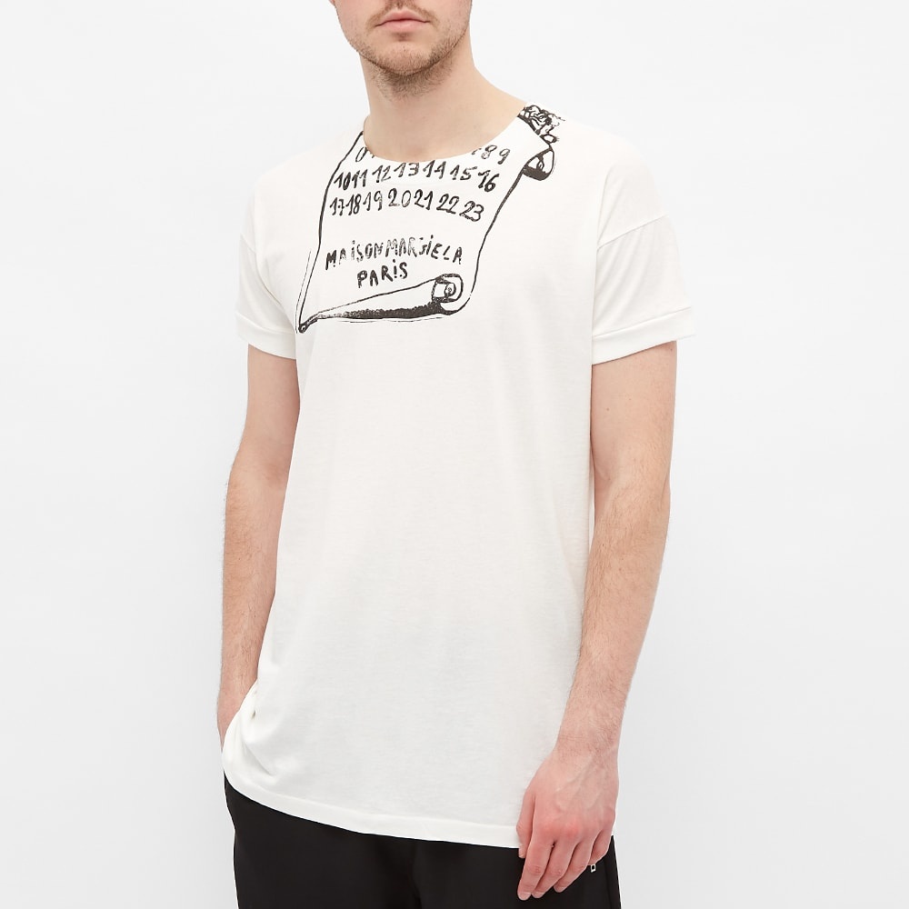 Maison Margiela Scroll Logo Tee - 4