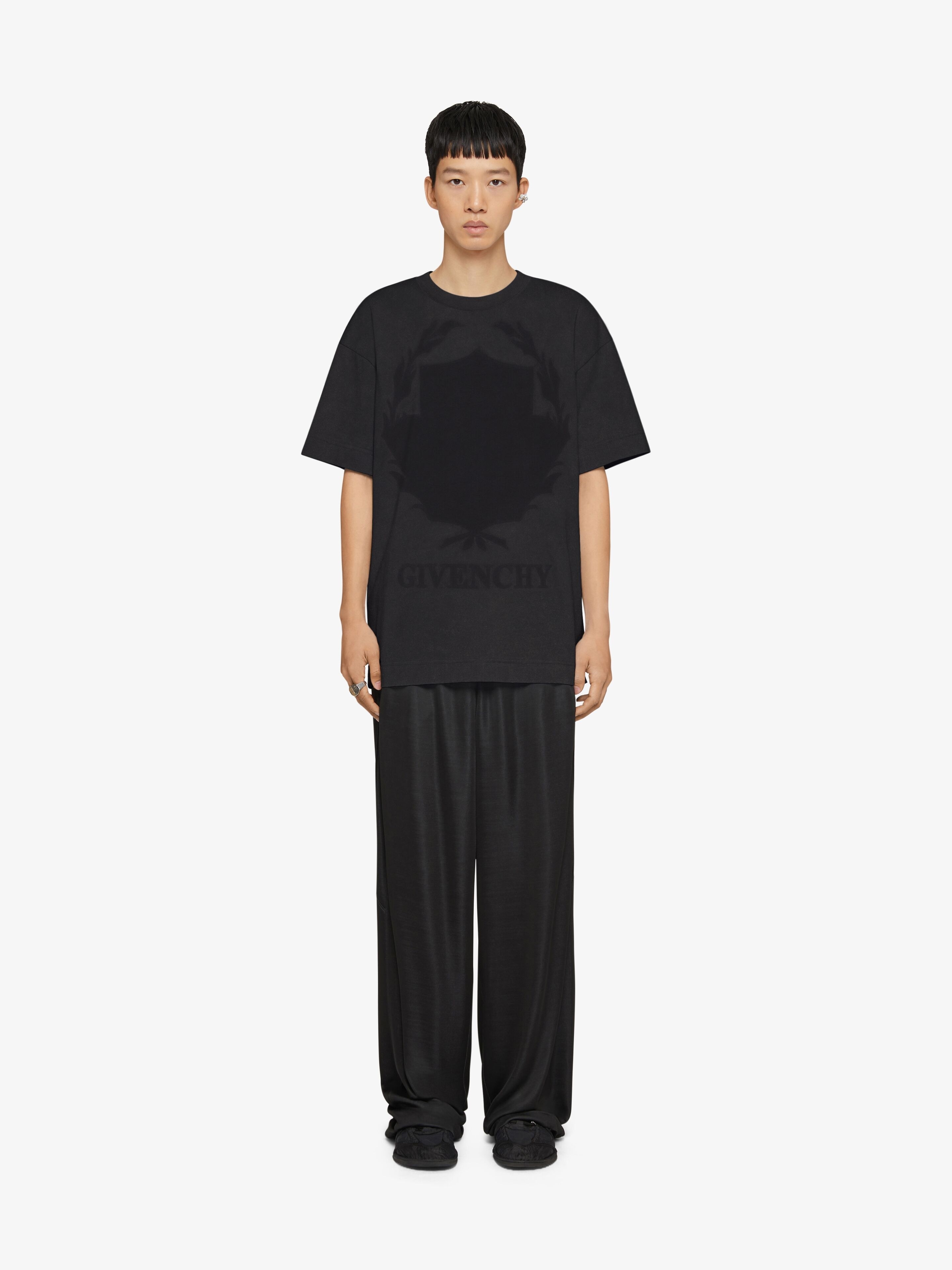 GIVENCHY SHADOW T-SHIRT IN COTTON - 2