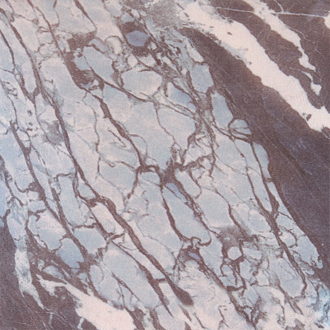 Marble-Print T-Shirt With Glittery Trims - 5