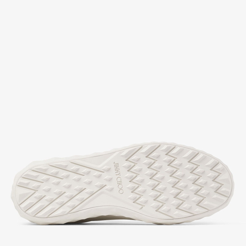 Jimmy Choo / Malbon Diamond Golf/M
Latte and Navy Leather Trainers 5