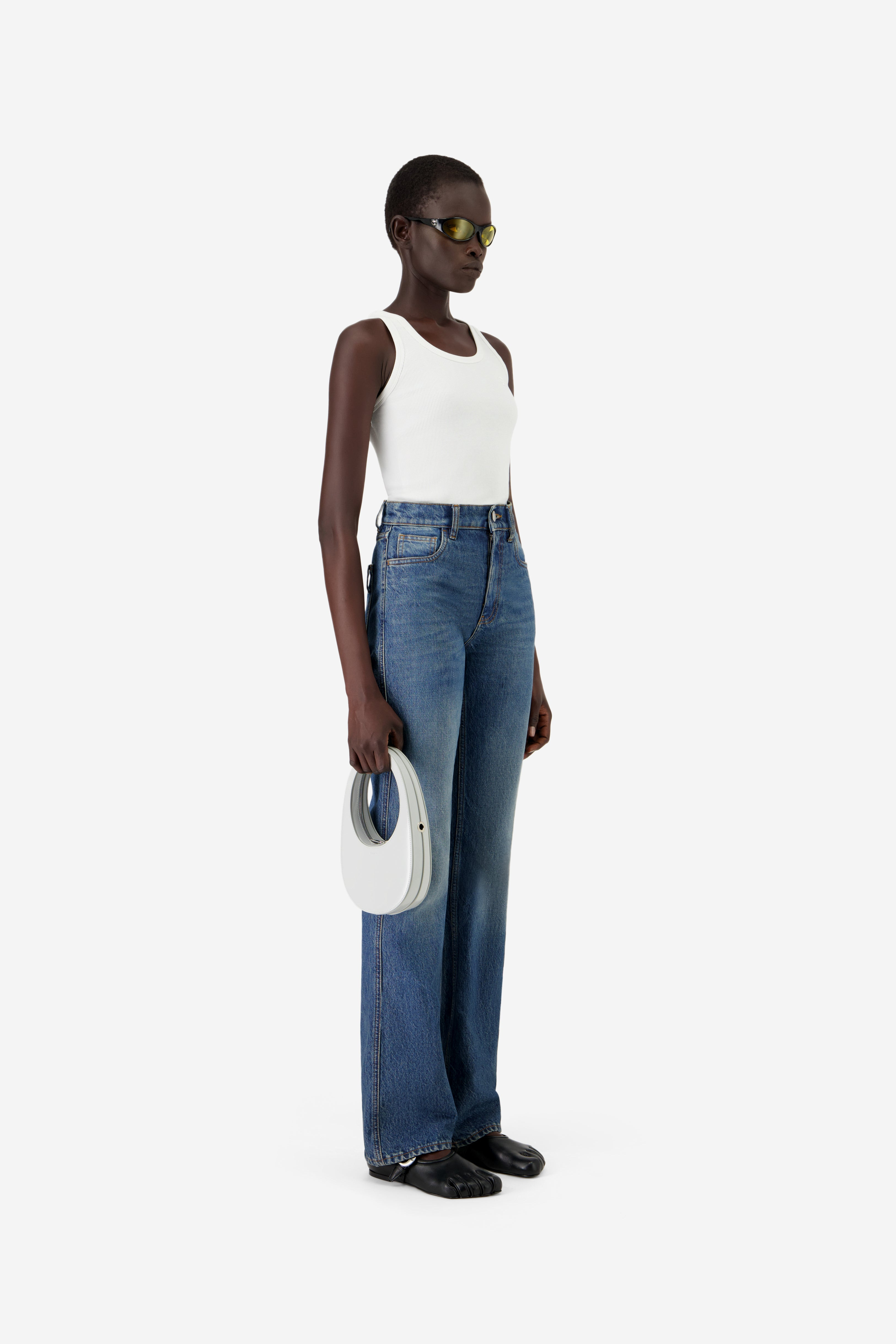 Low Waist Denim Pants - 3