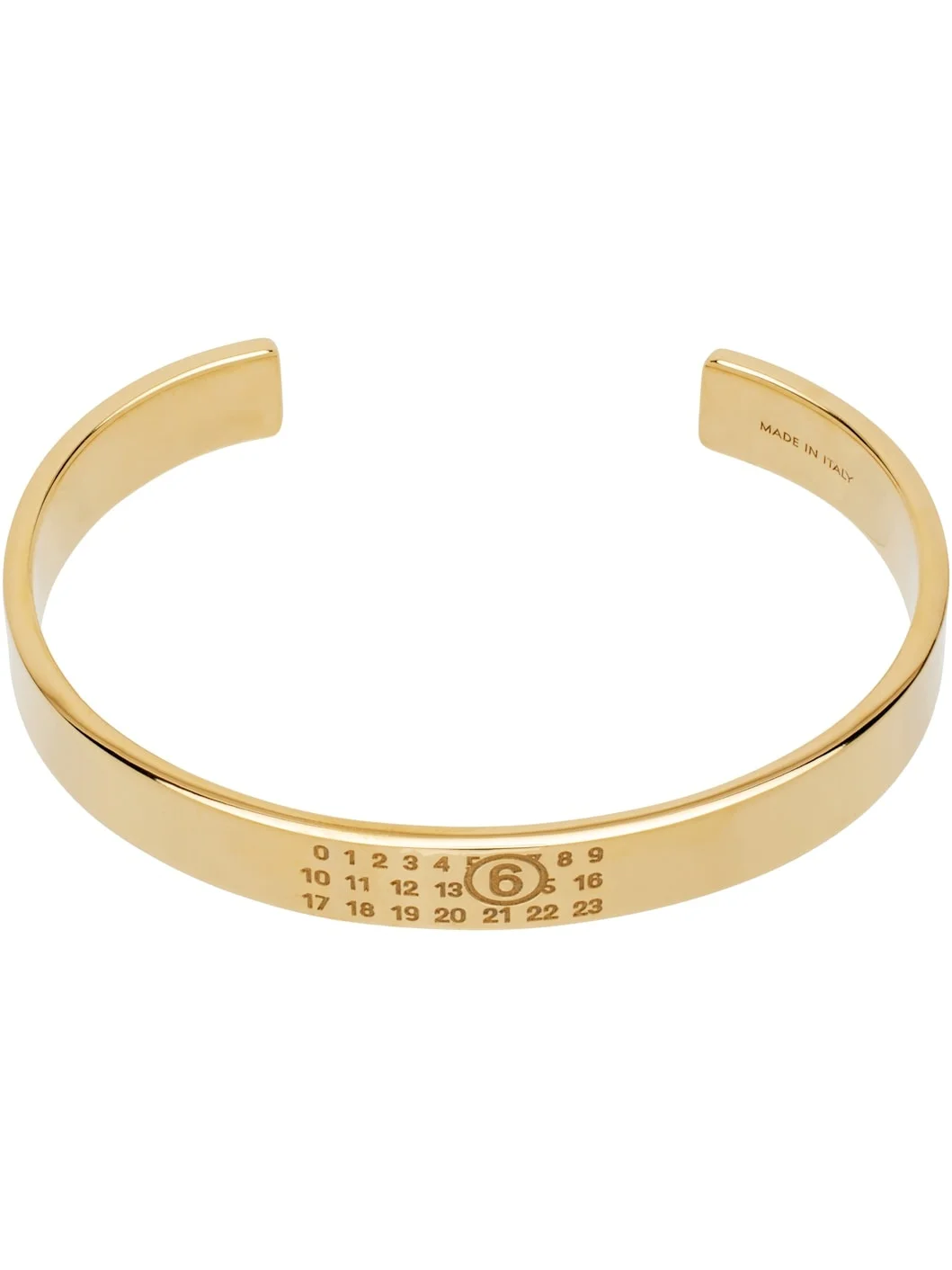 Gold Minimal Logo Bracelet - 1