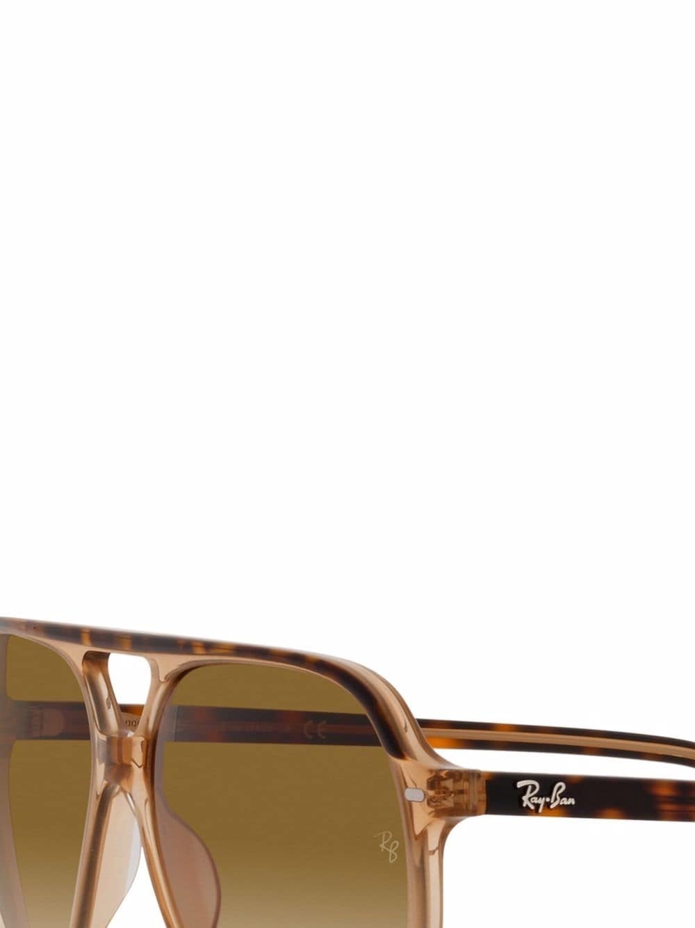 Bill square-frame aviator sunglasses - 3