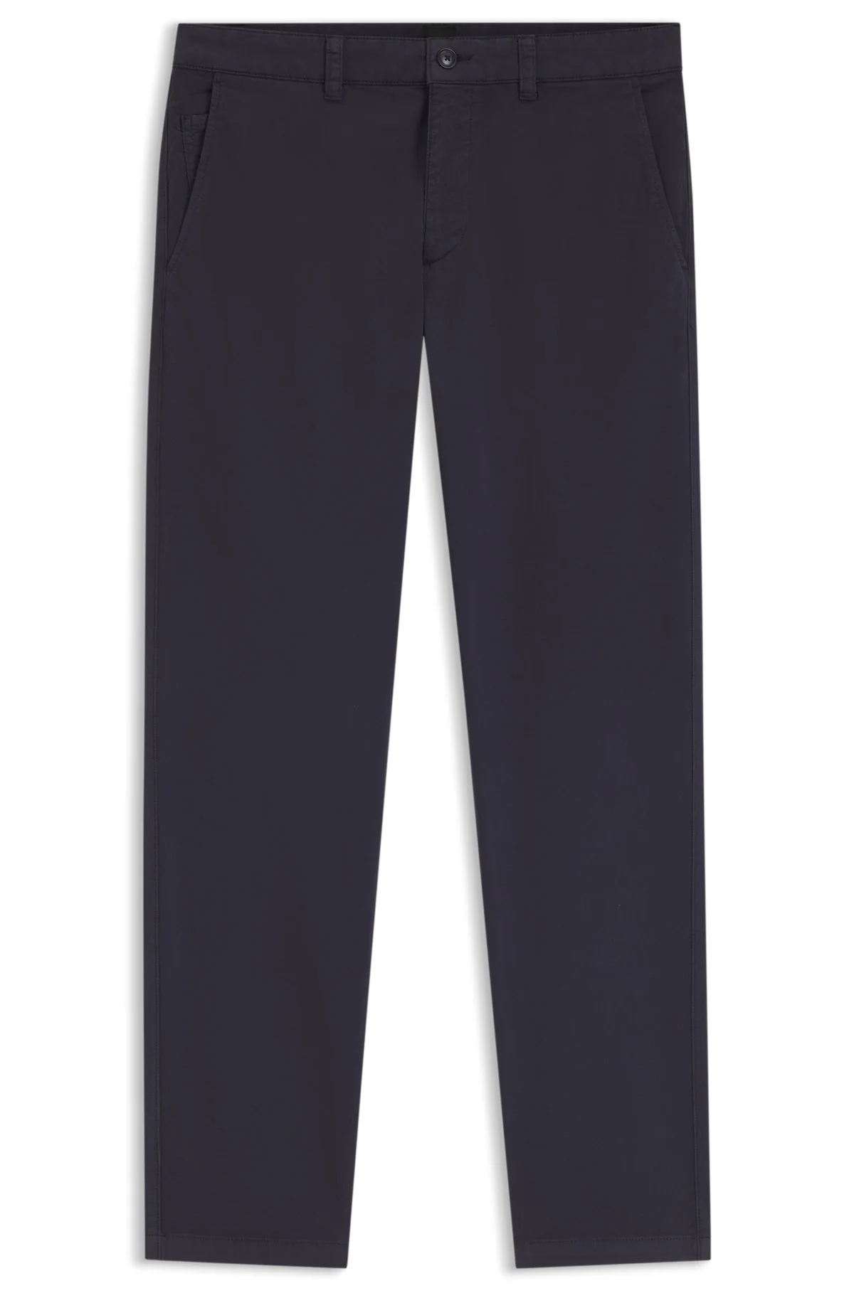 TAPERED-FIT CHINOS IN A STRUCTURED COTTON - 1