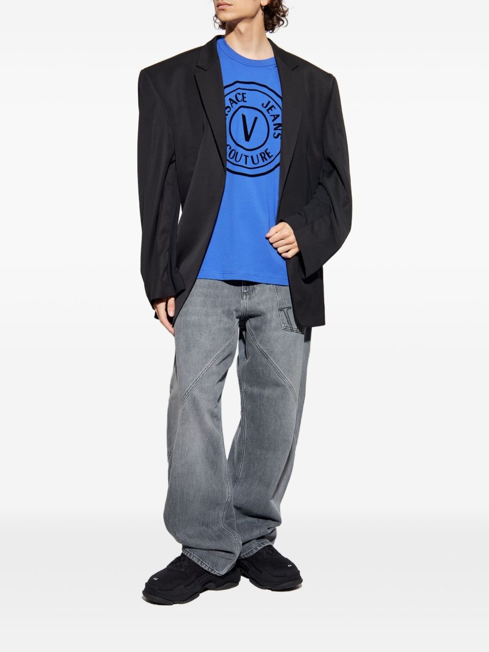 logo-print T-shirt - 2