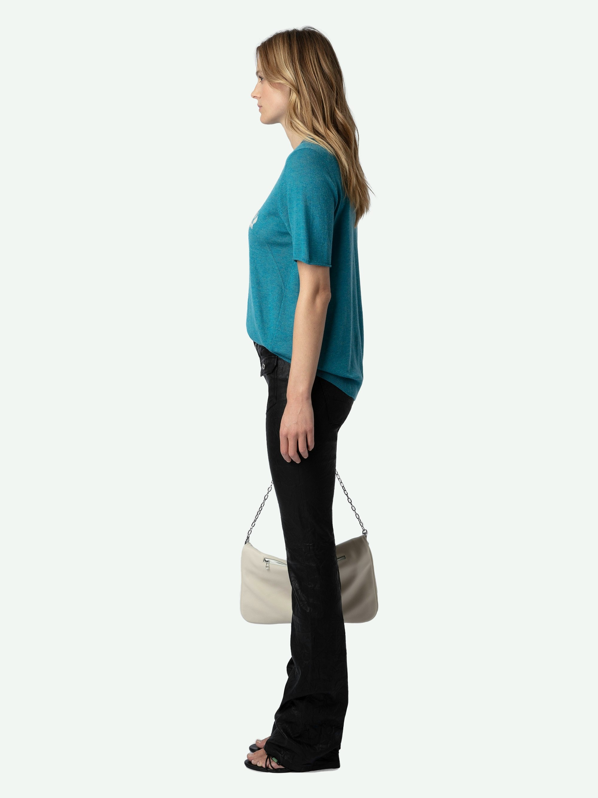 Ida Diamante Amour Cashmere Sweater - 4