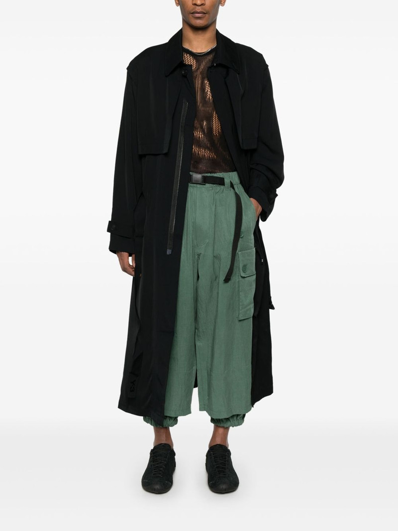 Y-3 faded twil trousers outlook