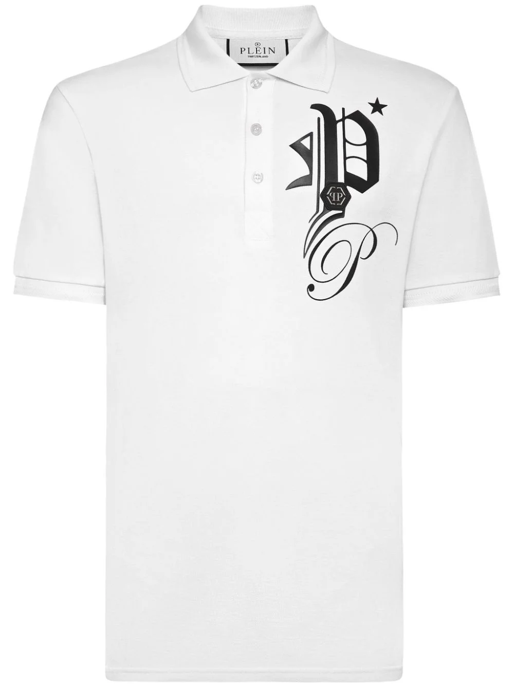 Gothic Plein cotton polo shirt - 1