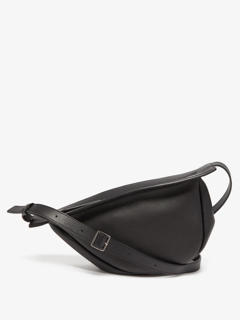 Banana leather shoulder bag - 1