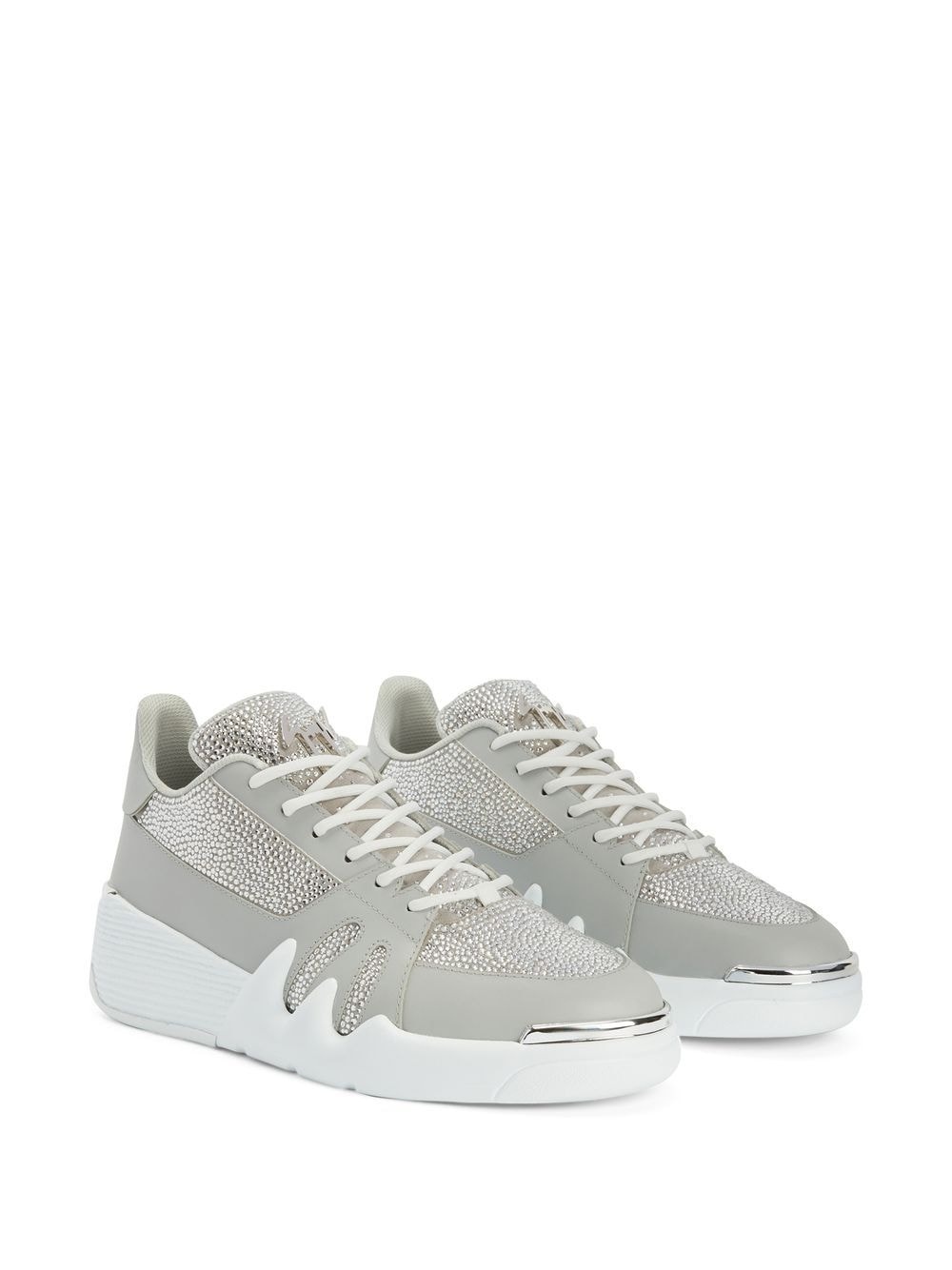 Talon crystal-embellished low-top sneakers - 2