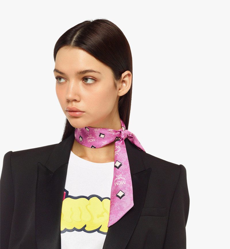 MCM Vintage Monogram Silk Petite Scarf outlook