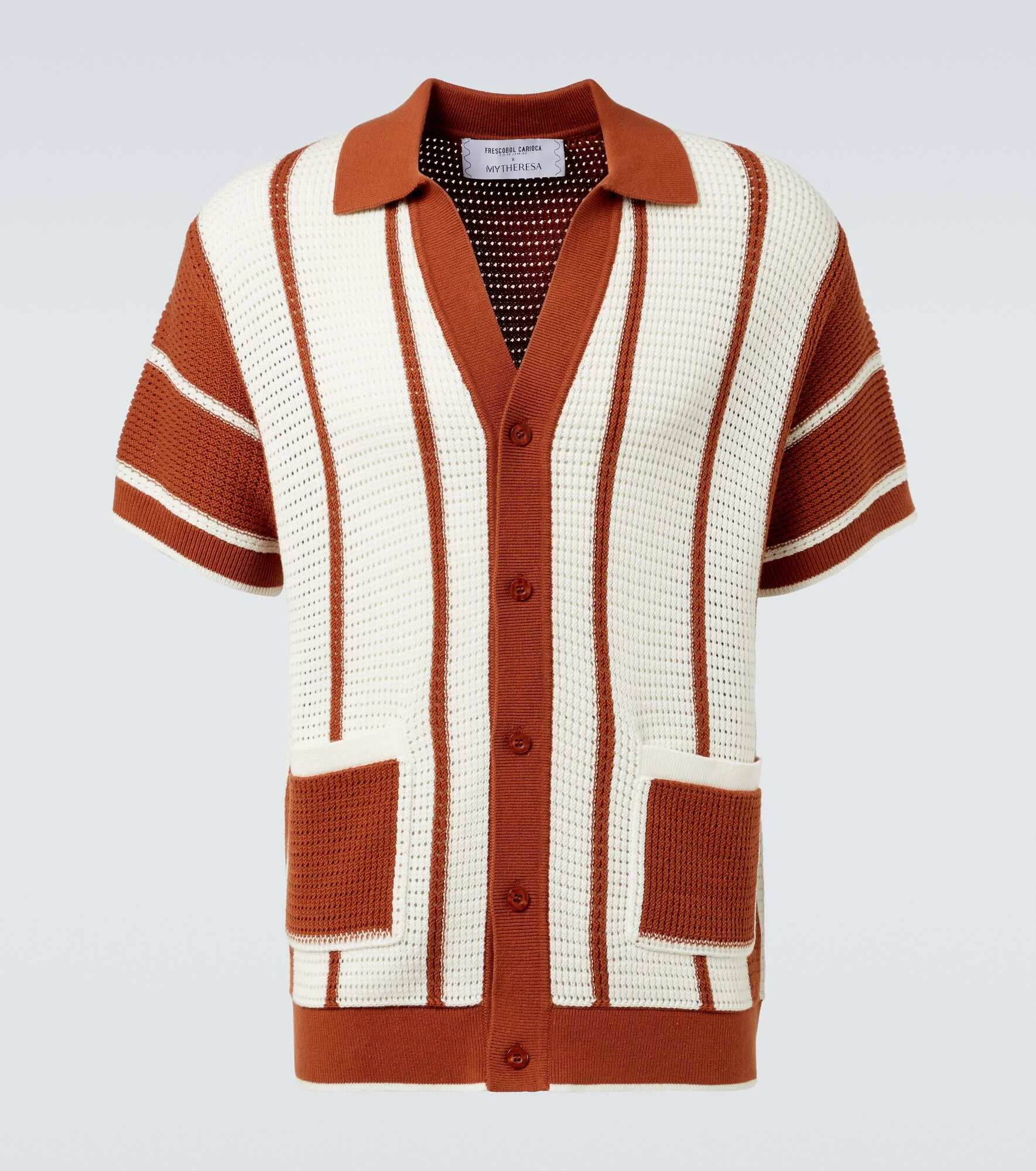 Fabricio crochet cotton shirt - 1