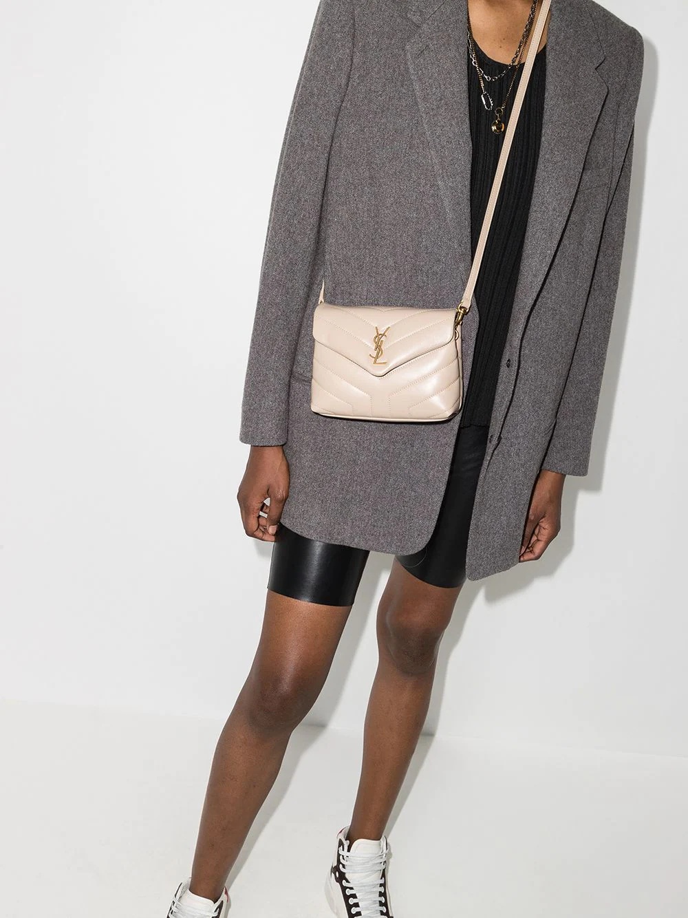 Loulou leather shoulder bag - 2