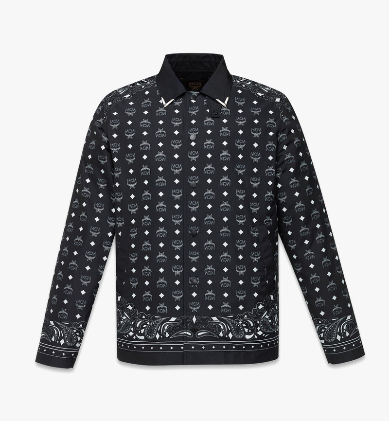 Bandana Monogram Print Jacket in Recycled Polyester 1