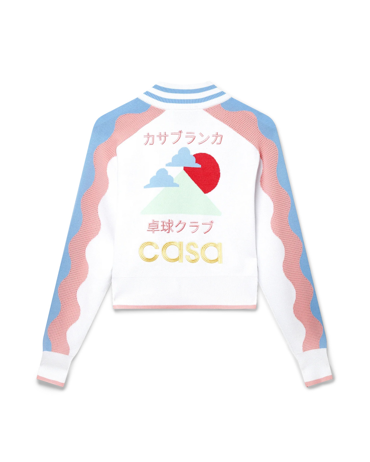 Pink Wave Tracksuit Top - 2