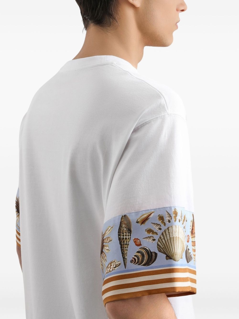 cotton-silk t-shirt - 5
