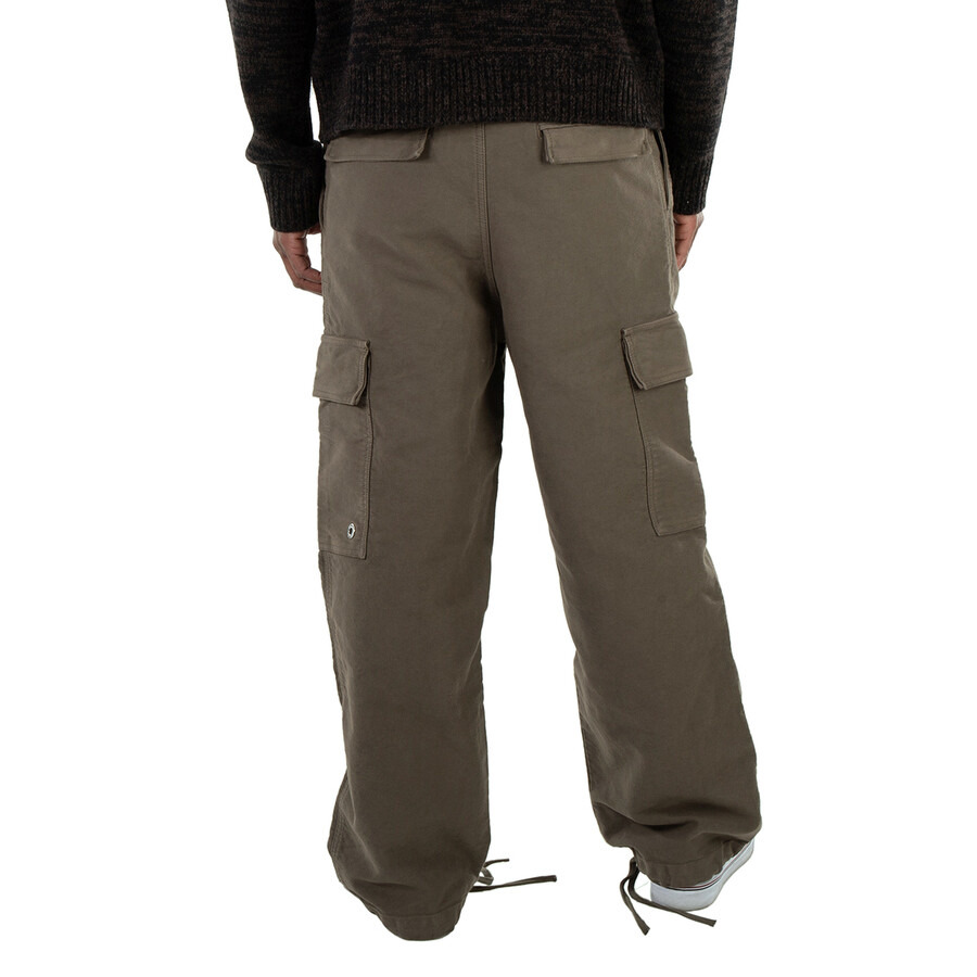 Etudes Dyed Brown Forum Twill Dyed Cargo Pants - 5